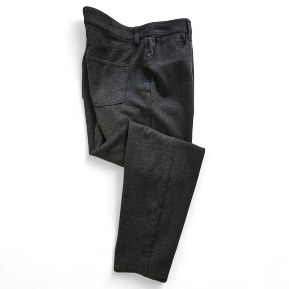 Talbots Womens Gray Slim Fit Pants 5-Button Stretch Size 16 - Picture 2 of 14